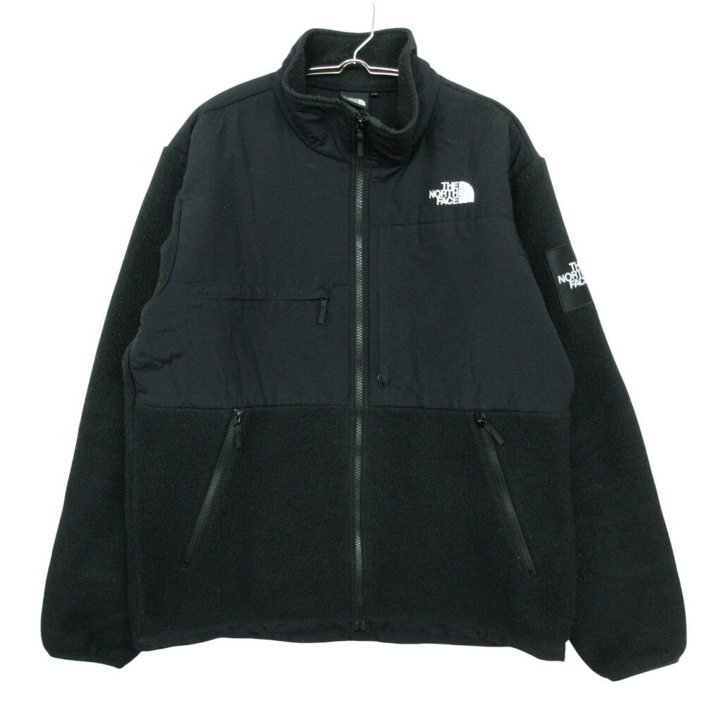 樂天商城 - THE NORTH FACE ザ・ノースフェイス ブルゾン デナリジャケット ハイネック フリース フルジップ ナイロン切り替え ジップポケット ブラック XL【XL】 メンズ 【中古】