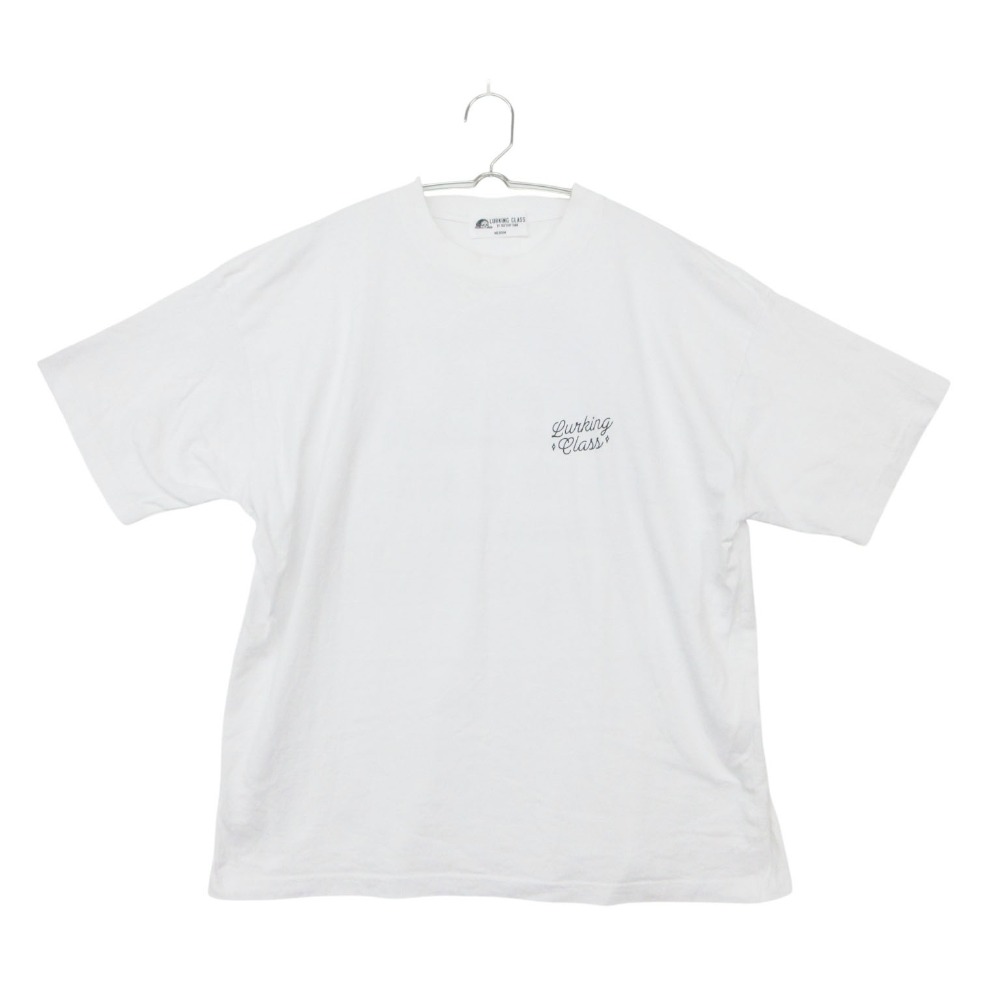 樂天商城 - LURKING CLASS ラーキングクラス 半袖Tシャツ プリント ホワイト M メンズ 【中古】