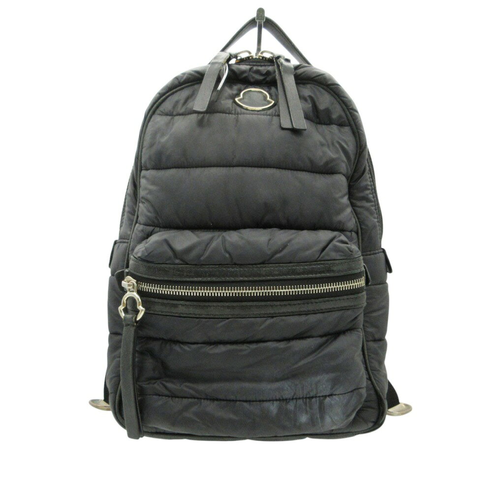 樂天商城 - MONCLER モンクレール リュック・デイパック NEW GEORGETTE レザー×ナイロン ブラック レディース 【中古】