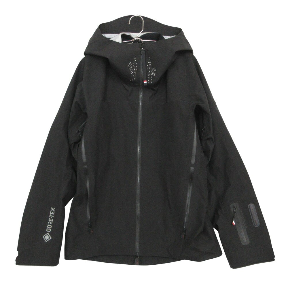 樂天商城 - MONCLER モンクレール マウンテンパーカー 23AW HINTERBURG GORE-TEX JACKET ナイロン ゴアテックス ジャケット アウター フーディ ブラック 1【S】 メンズ 【中古】