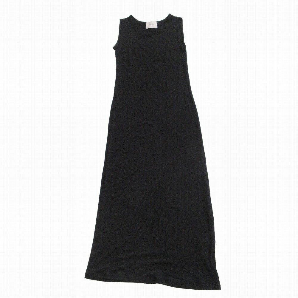 樂天商城 - AGAWD アガウド ワンピース Rib Tank Onepiece リブタンク ノースリーブ ロング グレー F【M】 レディース 【中古】