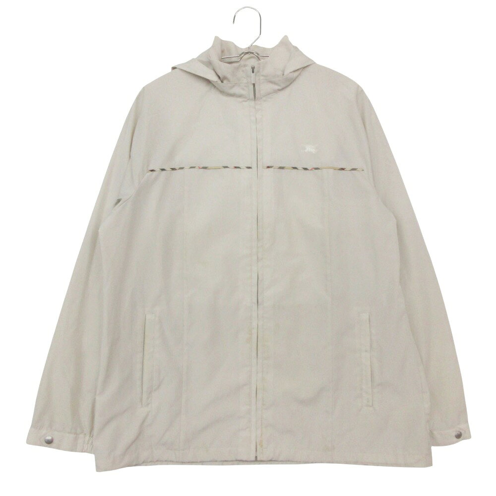 BURBERRY GOLF バーバリーゴルフ マウンテンパーカー トップス 長袖 スポーツウェア フーディー パーカー ベージュ L レディース 
