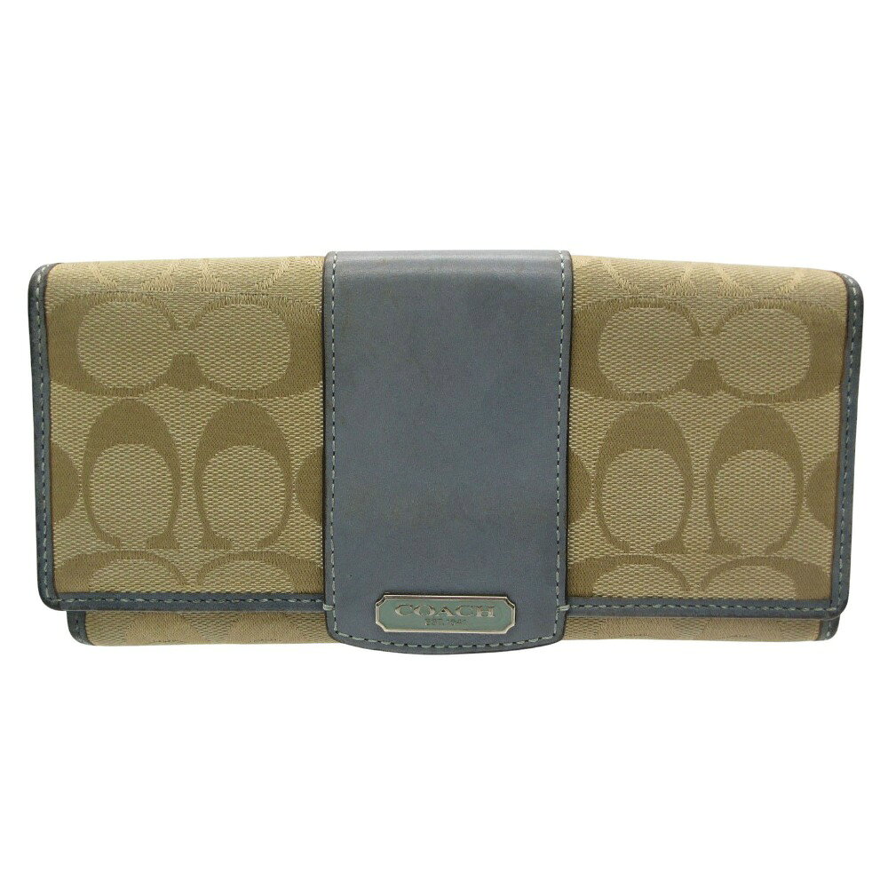 楽天市場】コーチ coach 【中古】（カラーブルー）（財布・ケース