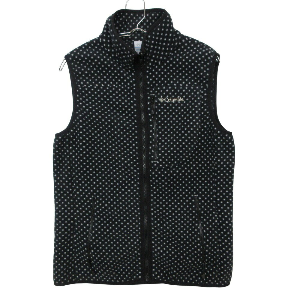 商品名 Columbia コロンビア ベスト ドット柄 フリースベスト ジップアップ アウター ハイネック フルジップ ブランド ロゴ 刺繍 ファスナーポケット ブラック L【L】 レディース 【中古】 表記サイズ L（L） 実寸サイズ 【着丈】約64cm 【身幅】約46.5cm 素材 【画像参照】 色 ブラック ※照明や撮影環境、お使いのモニター設定状況により 実物とお色が違って見える場合がございます。 予めご了承下さい。 状態ランク A 状態説明 ・全体：目立ったキズや汚れは無し 使用感が少なく、かなり状態の良い商品です。※あくまでも中古品ですので掲載写真や記載内容をご確認いただき、ご理解の上ご購入ください。中古品を扱っているため、元の商品のデザインや形状が全て把握できかねますので、予めご了承下さい。 付属品 付属品なし。 状態ランクについて 注意事項 ・弊社の取り扱っているすべてのお品物は顧客様からの買取・ブランド品専門の古物市場で弊社が正規品と判断したお品物になります。 ・弊社では仕入れ後の検品でも再度商品一点一点の真贋を確認し、正規品と判断したお品物ののみを取り扱っております。 ・それでも万が一、お客様が購入後に偽物と判断された場合はその理由と根拠をご提示いただければ商品代金と送料を全額ご返金致しますので安心してご購入下さい。 ・付属品は写真に写っているものが全てになります。画像は実物を撮影していますのでご安心ください。 ・商品画像はできる限り現品を再現するように心がけておりますが、ご利用のモニターにより実物と多少異なる場合がございます。 ・他サイトにて販売している商品です。多少のお時間差にて欠品になることもございます。予めご了承頂ますようお願い致します。 ・古着に関して、商品チェックは行っておりますが、記載以外に細かい汚れやダメージ等がある場合もございます。特に中古衣類は見る方によって状態の価値観が異なりますので、トラブルを避けるため、神経質な方や完璧な商品を求められる方はご注文をお控えくださいますようお願い申し上げます。 ・本商品は商品登録後、畳んだ状態で袋に入れて保管しています。 ・保管期間によってはシワや型崩れが発生する可能性がございますので、ご了承ください。 ・弊社及び提携先の倉庫の営業日は平日のみになります。 ・土日祝についてはご質問やご相談を頂いても対応できない場合がございますので、ご了承ください。 発送について ・ストア休業日の注文は翌1〜2営業日に発送。 商品についての質問 ・こちらの商品は倉庫にて保管しております。ご質問を頂いた際、お時間をいただく場合がございますのでご了承ください。