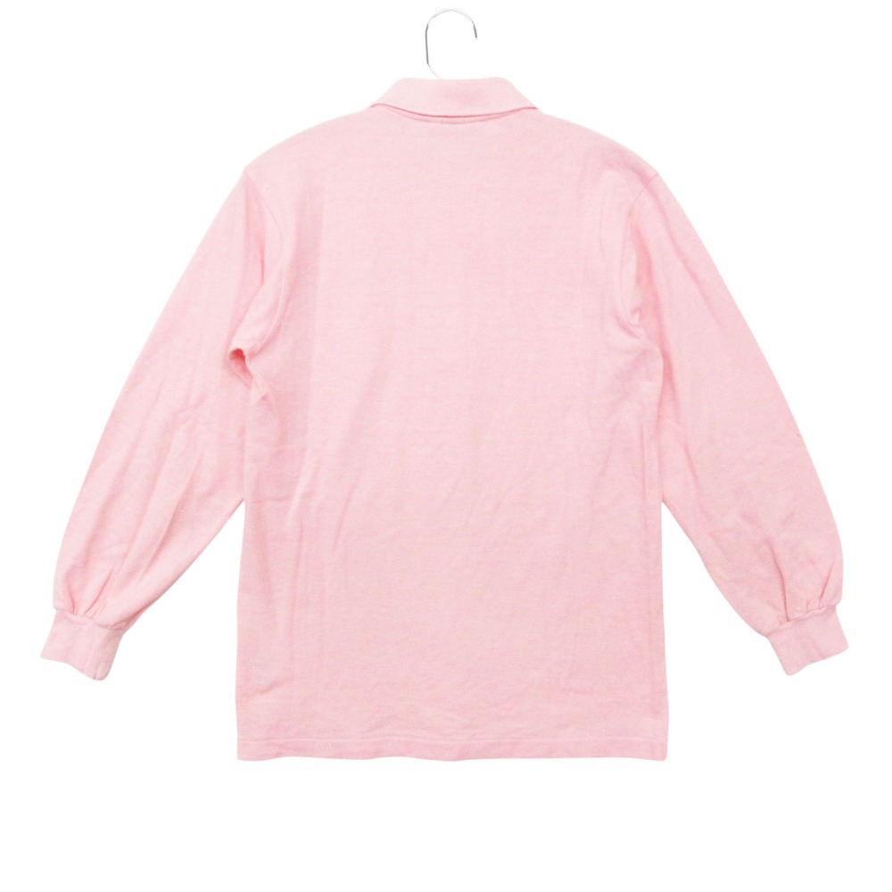 コムレイドバージ楽天市場店のLACOSTE ラコステ ポロシャツ 長袖 Vintage ピンク 38【L】 レディース 【中古】｜アングル2