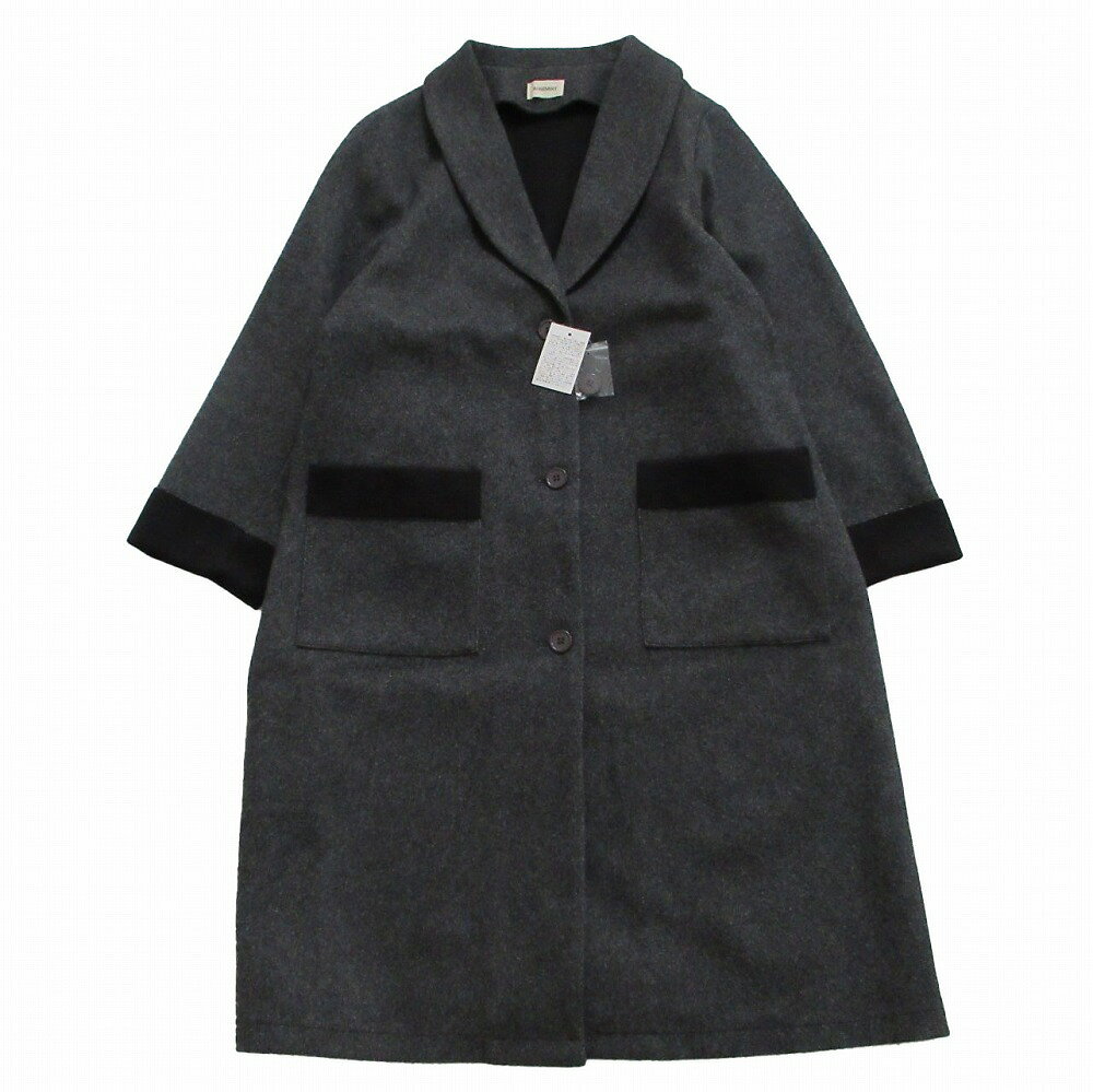 樂天商城 - 美品 ROSEMINT ローズミント チェスターコート アウター グレー L レディース 【中古】