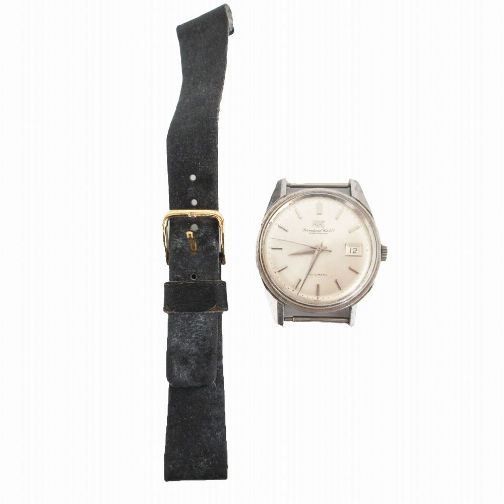 アンティーク IWC SCHAFFHAUSEN アイダブリューシー シャフハウゼン 腕時計 オールドインター ペラトン式 自動巻き オートマチック シルバー メンズ 【中古】