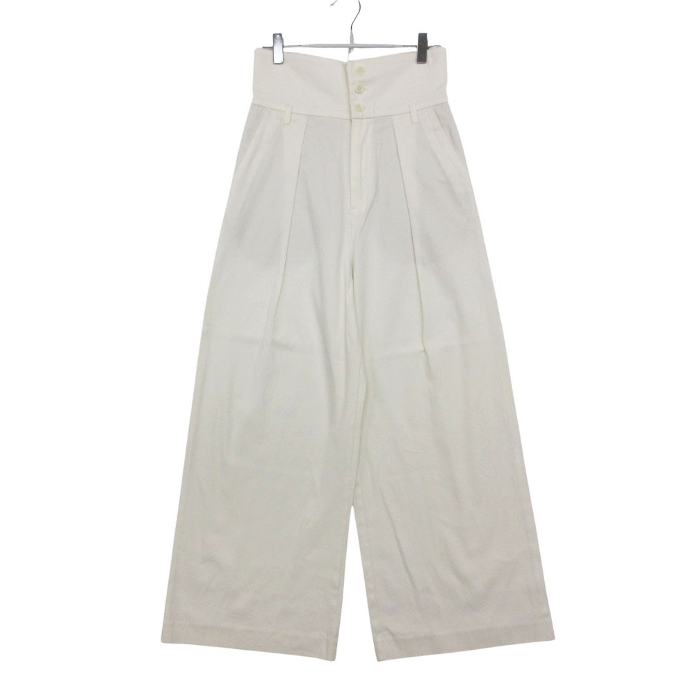 ROPE PICNIC ロペピクニック デニムパンツ ジーンズ ボトムス 無地 テーパード アイボリー ストレート ホワイト 38【M】 レディース 【中古】 comradebarge-10021282 コムレイドバージ楽天市場店 パッケージ画像