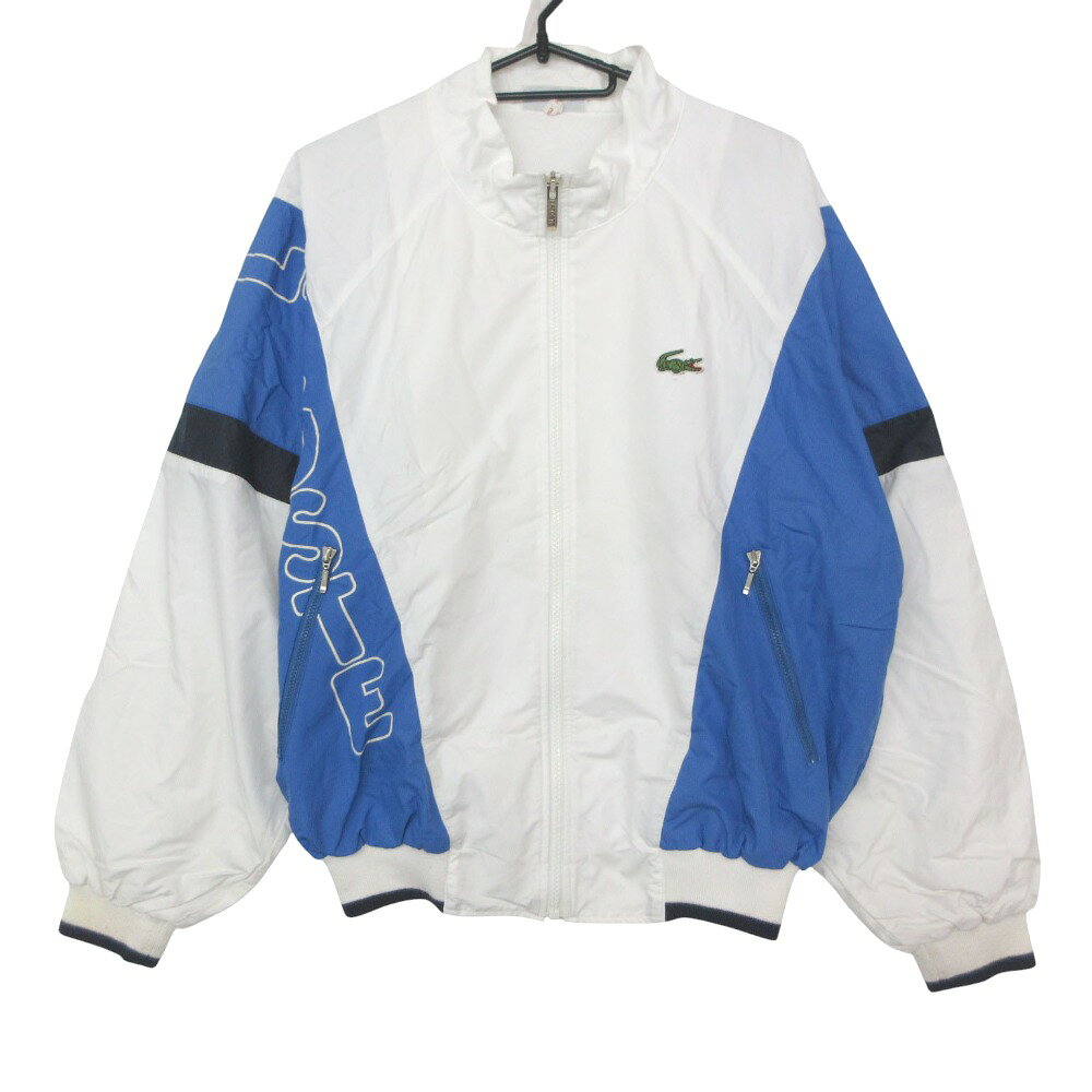 80s 90s ヴィンテージ LACOSTE ラコステ CHEMISE シミーズ ブルゾン ロゴ入り ウイ...