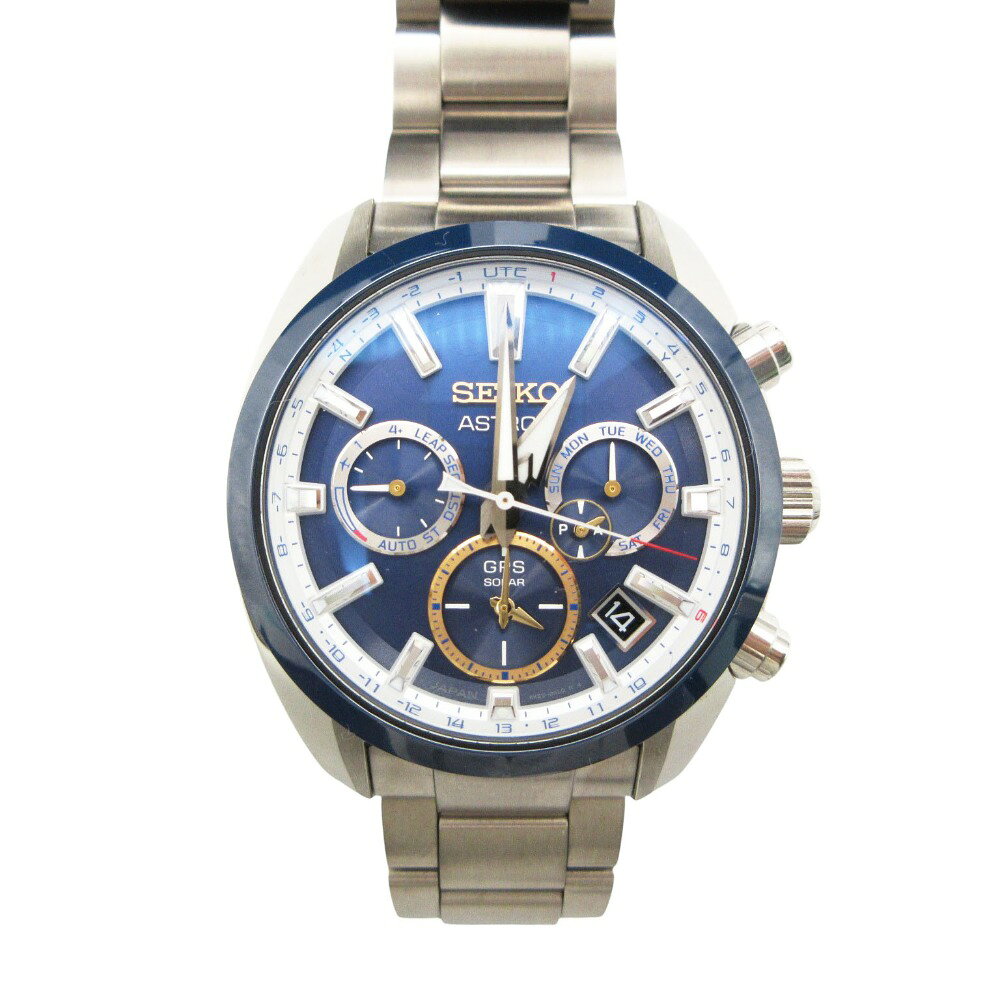 SEIKO セイコー 腕時計 アストロン GPSソーラー電波 ウォッチ ノバク・ジョコビッチ 2020 限定モデル シルバー メンズ 【中古】