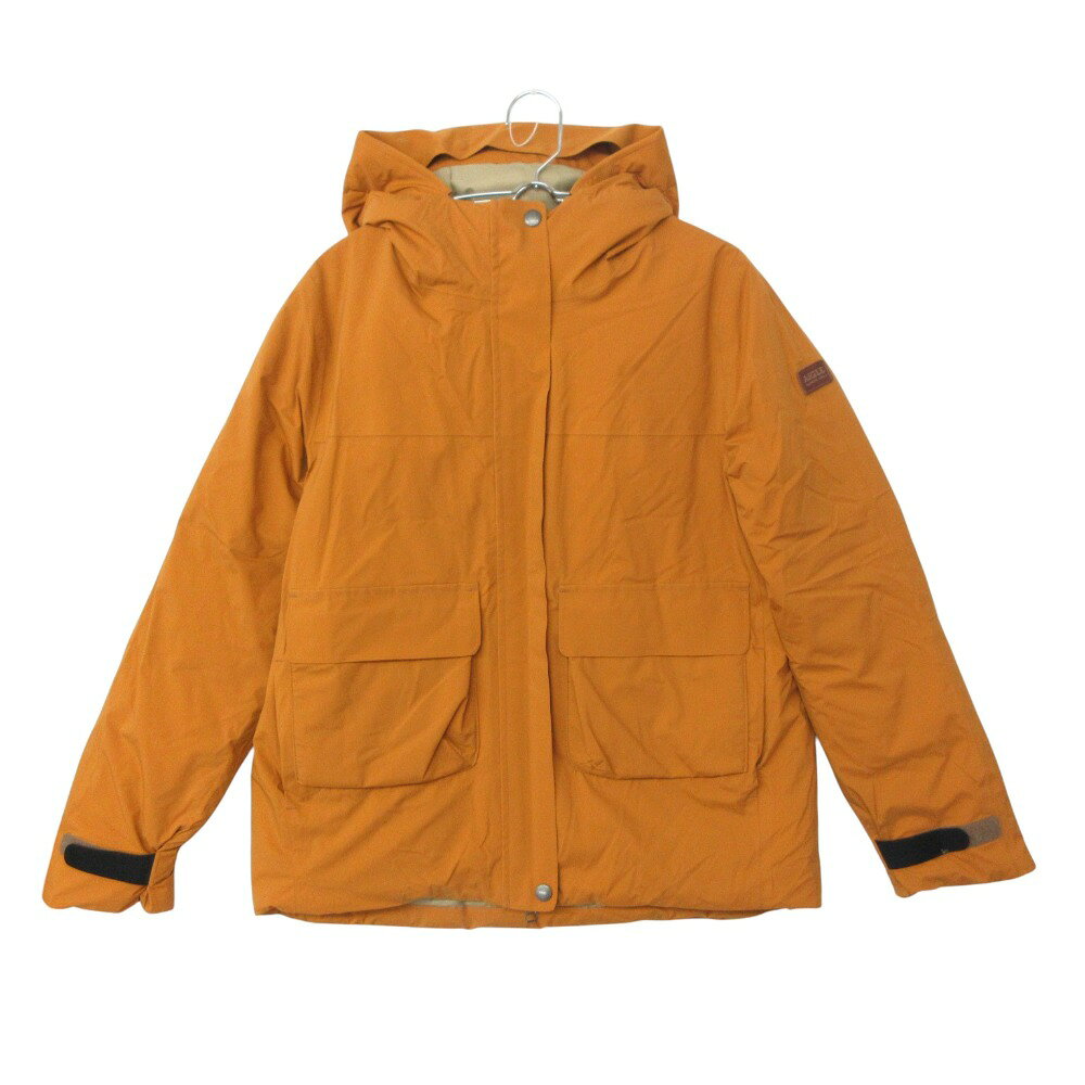 AIGLE エーグル ブルゾン 透湿防水 フーデット ファーダウン ジャケット アウター ...