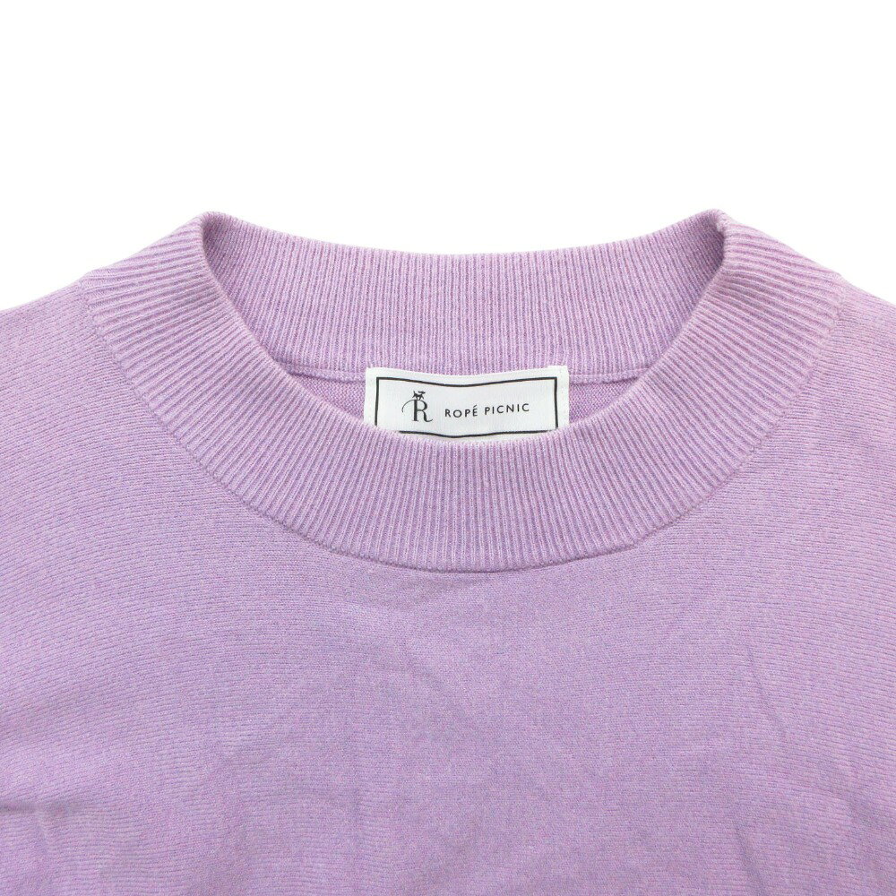 ROPE PICNIC ロペピクニック ワンピース ニット 切替 パフスリーブ バイカラー ロング 38【M】 レディース 【中古】 comradebarge-10023556 コムレイドバージ楽天市場店 サンプル画像3