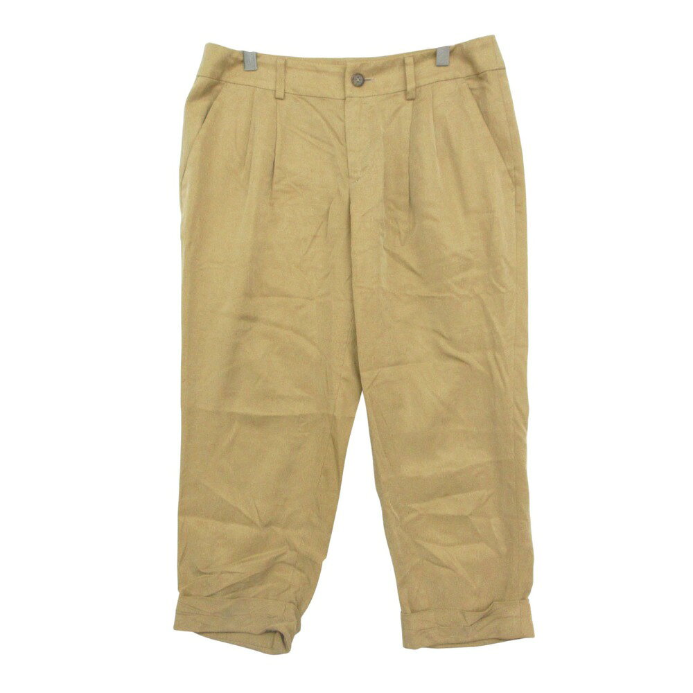 Area Free 自由区 パンツ ボトムス クロップド アンクル 無地 ベージュ 40【L】 レディース 【中古】 comradebarge-10024421 コムレイドバージ楽天市場店 パッケージ画像