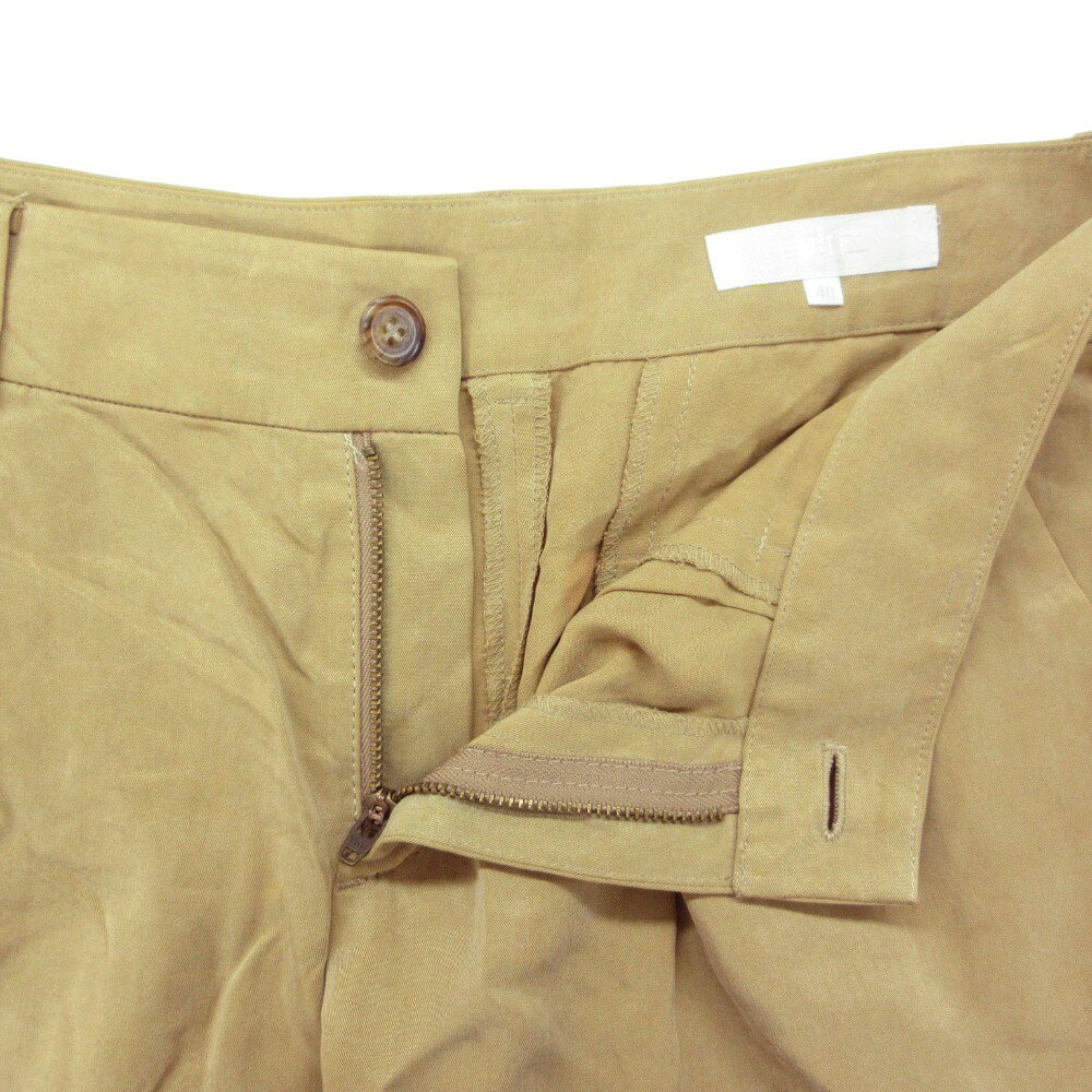 Area Free 自由区 パンツ ボトムス クロップド アンクル 無地 ベージュ 40【L】 レディース 【中古】 comradebarge-10024421 コムレイドバージ楽天市場店 サンプル画像3