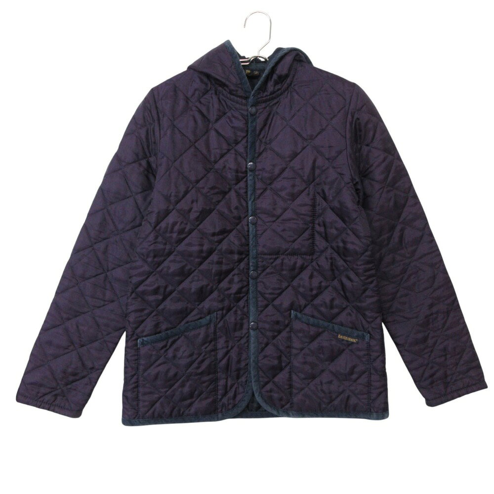 LAVENHAM ラベンハム ブルゾン フード付き キルティングジャケット アウター パープル 38【M】 レディース 【中古】