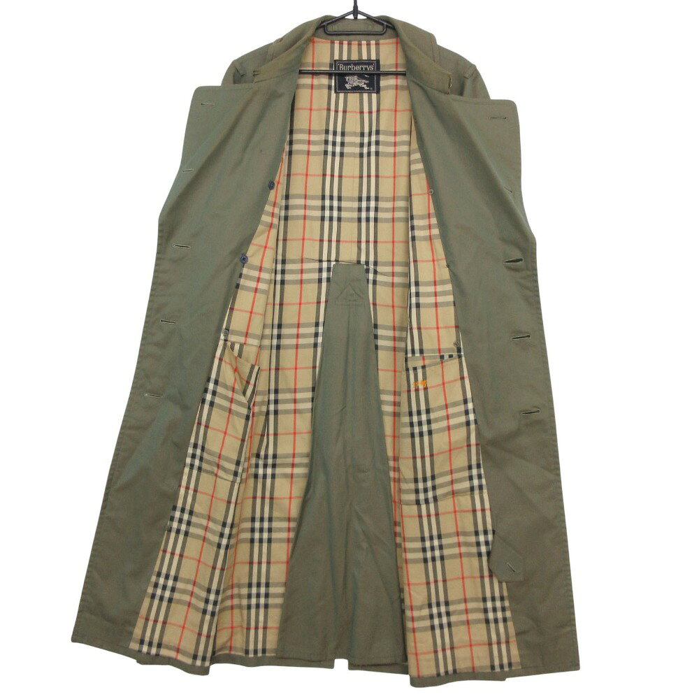 90's Vintage old Burberrys バーバリーズ トレンチコート スプリング ジャケット ロング丈 裏地ノバチ comradebarge-10026650 コムレイドバージ楽天市場店 サンプル画像3