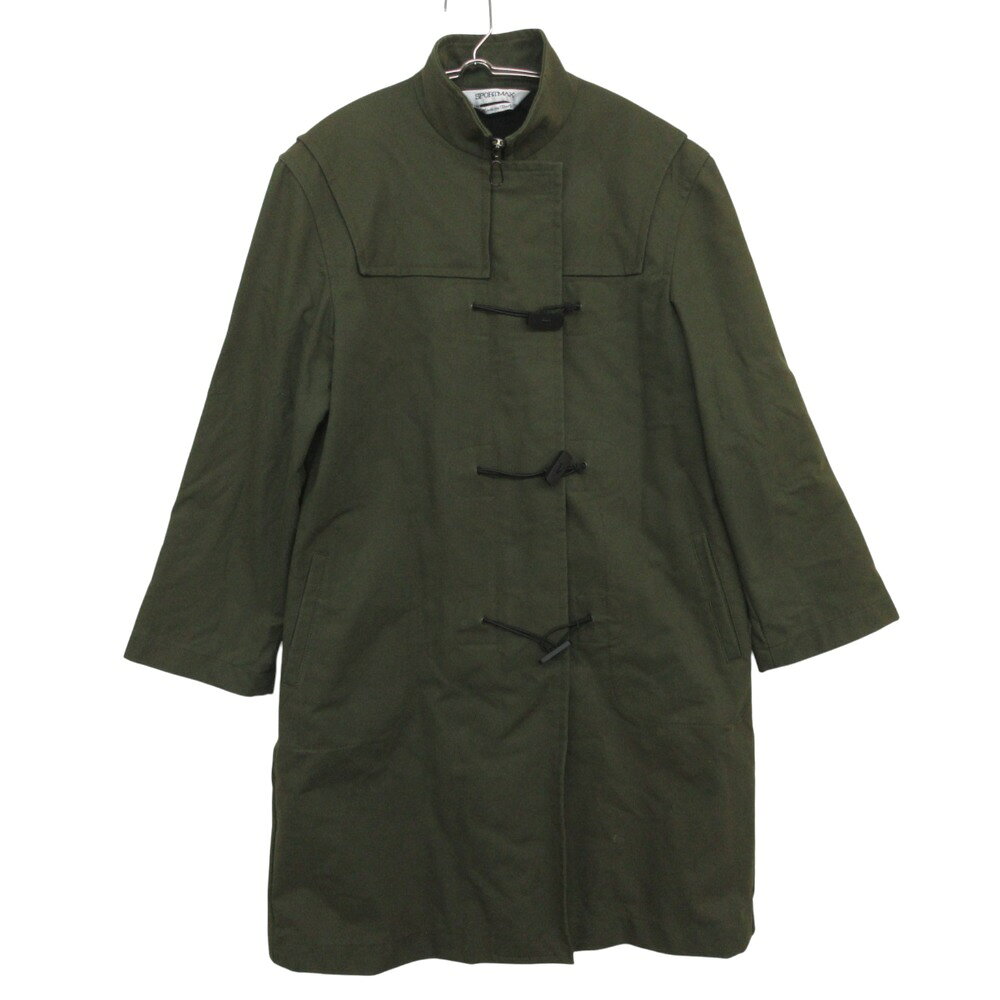 SPORTMAX スポーツマックス ダッフルコート MaxMara マックスマーラ ミリタリー アウター カーキグリーン 40【M】 レディース 【中古】