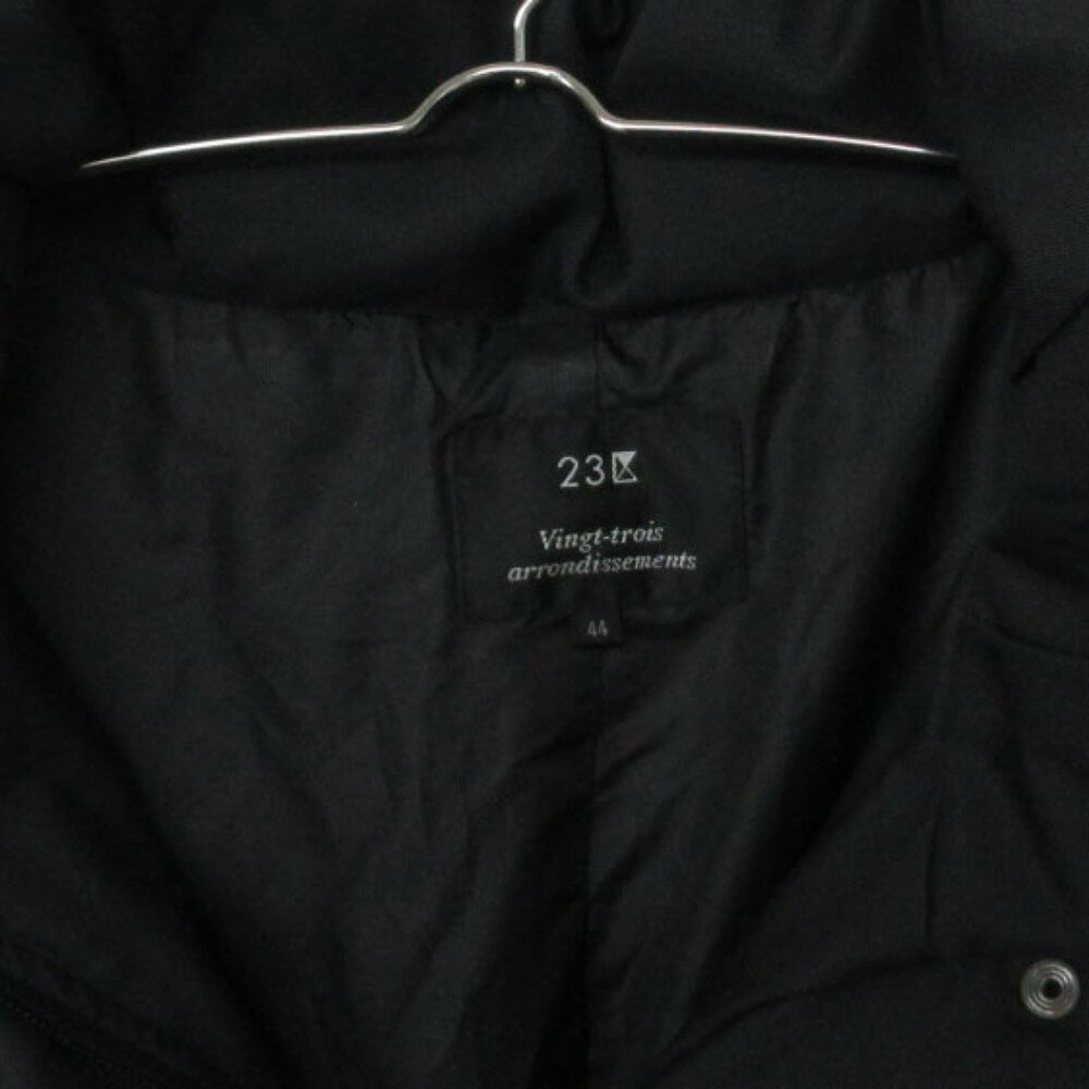 23ku 23区 ダウンジャケット ブルゾン アウター ブラック 44【XL】 レディース 【中古】 comradebarge-10027092 コムレイドバージ楽天市場店 サンプル画像3