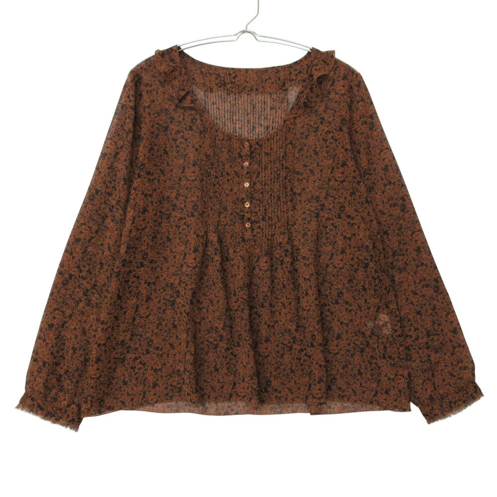 商品名 美品 Adam et Rope' アダムエロペ ブラウス フリル プリーツ 長袖 シャツ フラワー 花柄 トップス ブラウン 38【M】 レディース 【中古】 Excellent condition Adam et Rope' blouse Frill Pleated Long-Sleeve Shirt with Floral Print Top Brown 38【M】 LADYS 【Used item】 表記サイズ 38（M） 実寸サイズ 【肩幅】約38.5cm 【着丈】約54cm 【身幅】約46cm 【袖丈】約57cm 素材 【画像参照】 色 ブラウン 注：照明や撮影環境、お使いのモニター設定状況により 実物とお色が違って見える場合がございます。 予めご了承下さい。 状態ランク SA 状態説明 試着程度等の美品の商品です。※試着程度等の美品の商品ではございますが、一度は一般の方の手に渡り、個人で保管されていた商品です。また、保管・陳列時の薄いスレなど微細な状態変化が見られる場合がございます。ご理解の上ご購入ください。中古品を扱っているため、元の商品のデザインや形状が全て把握できかねますので、予めご了承下さい。 付属品 付属品なし。 状態ランクについて 注意事項 ・弊社の取り扱っているすべてのお品物は顧客様からの買取・ブランド品専門の古物市場で弊社が正規品と判断したお品物になります。 ・弊社では仕入れ後の検品でも再度商品一点一点の真贋を確認し、正規品と判断したお品物ののみを取り扱っております。 ・それでも万が一、お客様が購入後に偽物と判断された場合はその理由と根拠をご提示いただければ商品代金と送料を全額ご返金致しますので安心してご購入下さい。 ・付属品は写真に写っているものが全てになります。画像は実物を撮影していますのでご安心ください。 ・商品画像はできる限り現品を再現するように心がけておりますが、ご利用のモニターにより実物と多少異なる場合がございます。 ・他サイトにて販売している商品です。多少のお時間差にて欠品になることもございます。予めご了承頂ますようお願い致します。 ・古着に関して、商品チェックは行っておりますが、記載以外に細かい汚れやダメージ等がある場合もございます。特に中古衣類は見る方によって状態の価値観が異なりますので、トラブルを避けるため、神経質な方や完璧な商品を求められる方はご注文をお控えくださいますようお願い申し上げます。 ・本商品は商品登録後、畳んだ状態で袋に入れて保管しています。 ・保管期間によってはシワや型崩れが発生する可能性がございますので、ご了承ください。 ・弊社及び提携先の倉庫の営業日は平日のみになります。 ・土日祝についてはご質問やご相談を頂いても対応できない場合がございますので、ご了承ください。 発送について ・ストア休業日の注文は翌1〜2営業日に発送。 商品についての質問 ・こちらの商品は倉庫にて保管しております。ご質問を頂いた際、お時間をいただく場合がございますのでご了承ください。