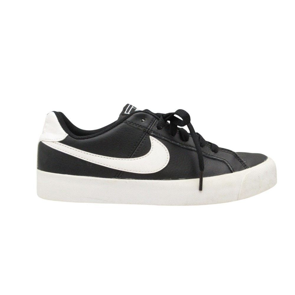 NIKE ナイキ スニーカー WMNS COURT ROYAL AC 靴 シューズ ローカット ブラック 7.5 24.5cm レディース 【中古】