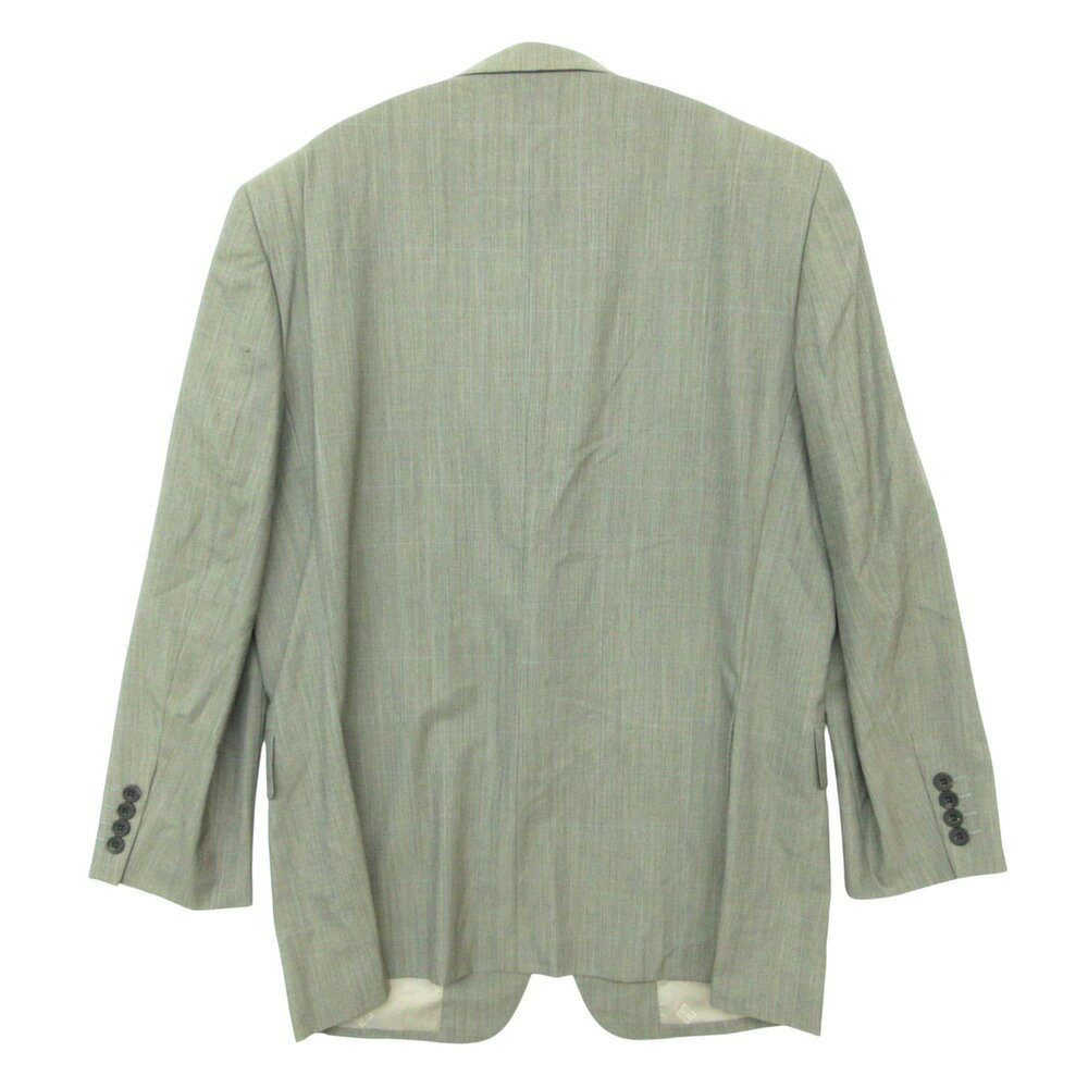 DAKS ダックス スーツ セットアップ ジャケット スラックス パンツ 2タック チェッ...