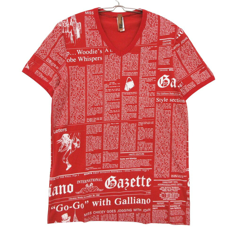 楽天市場】ジョンガリアーノ ニュースペーパー（Tシャツ・カットソー