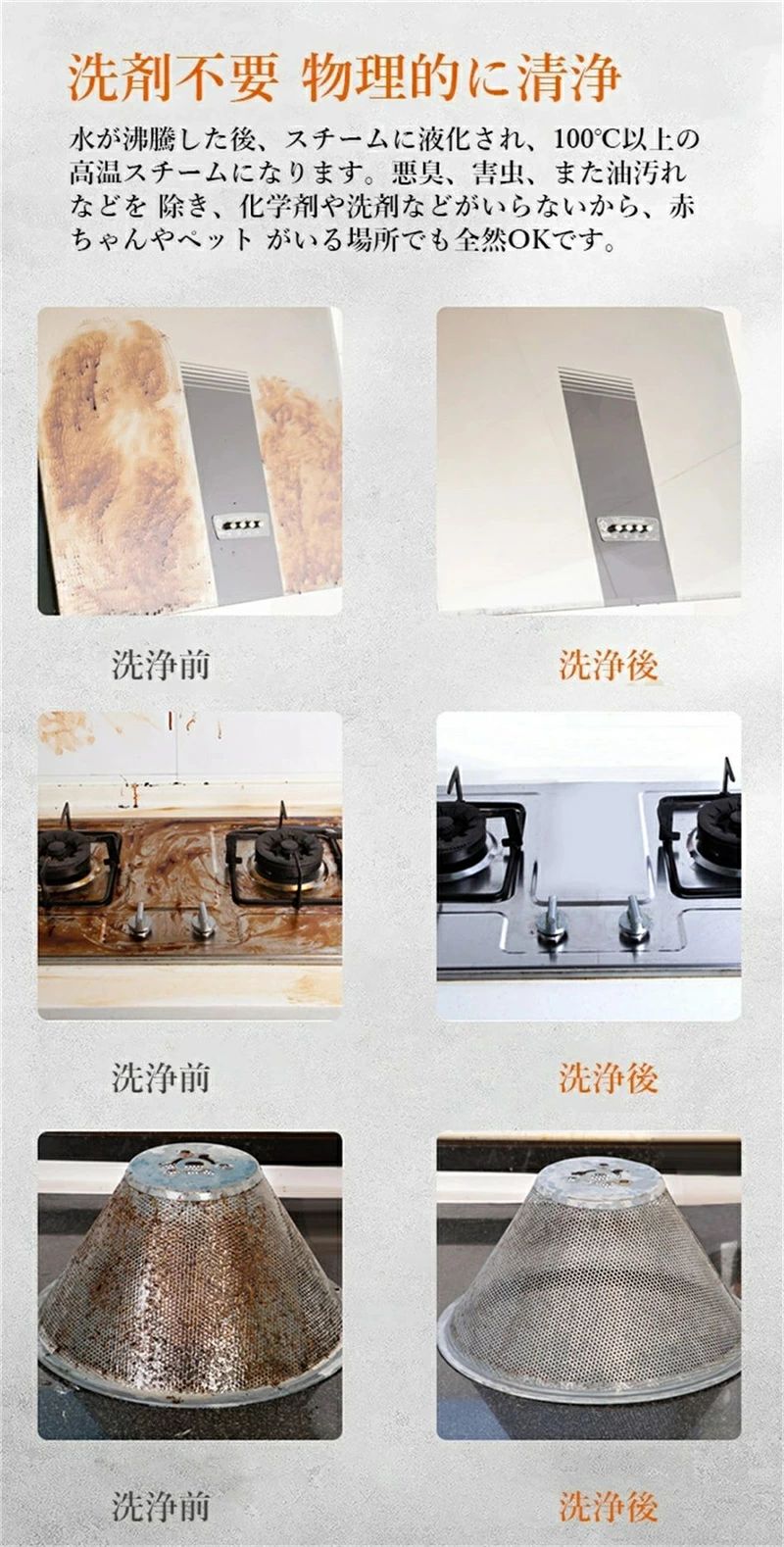 スチームクリーナー 高温スチーム スチーム掃除機 6段調節 大容量タンク 長時間使用 業務用 高温掃除機 高圧掃除機 高圧洗浄器 高圧洗浄機 クリーナー 洗剤不要 窓掃除 お風呂 キッチン周り 強力洗浄 高圧洗浄機 洗浄 油汚れ ハンドスチーマ