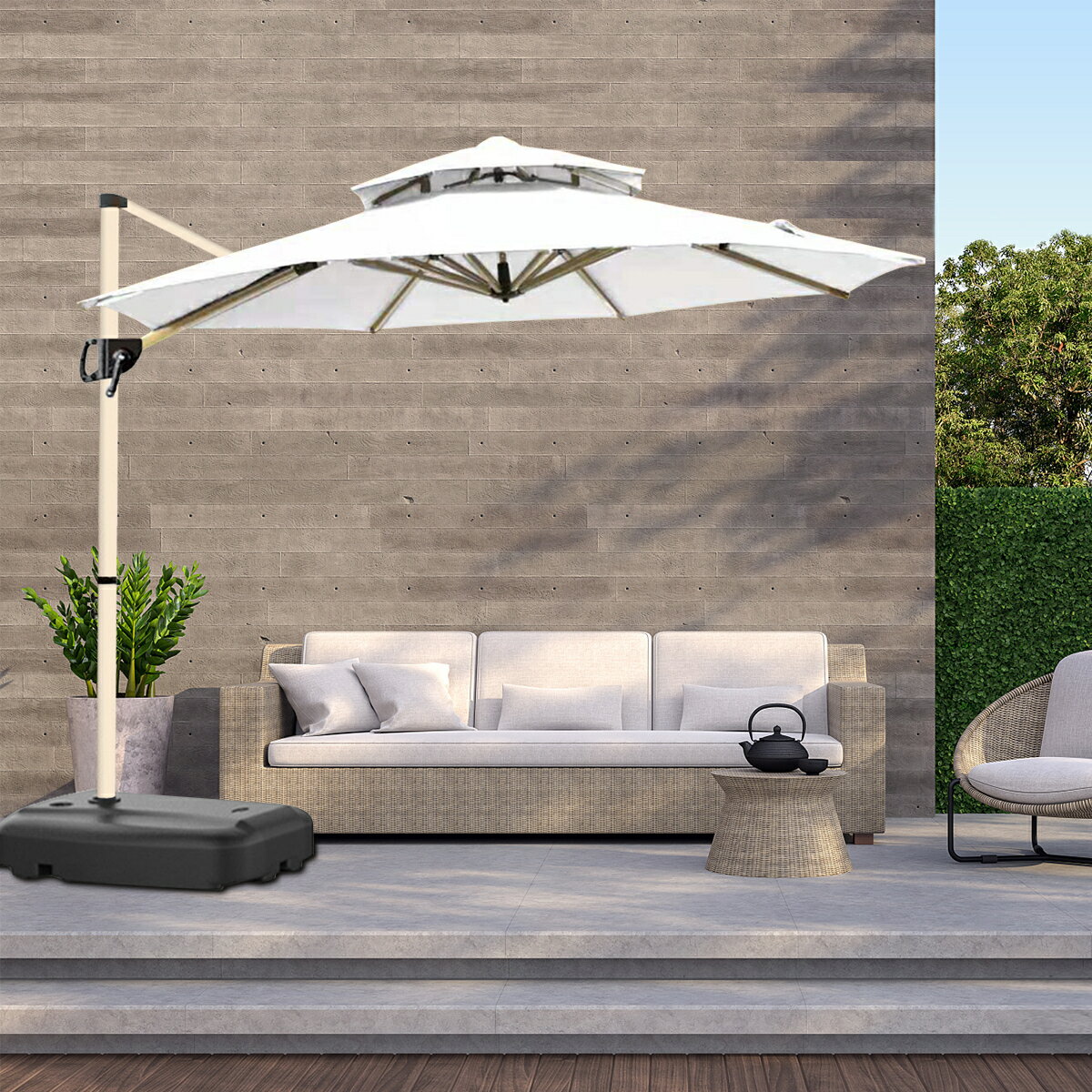 ガーデンパラソル パラソル ガーデンパラソルセ...の紹介画像2