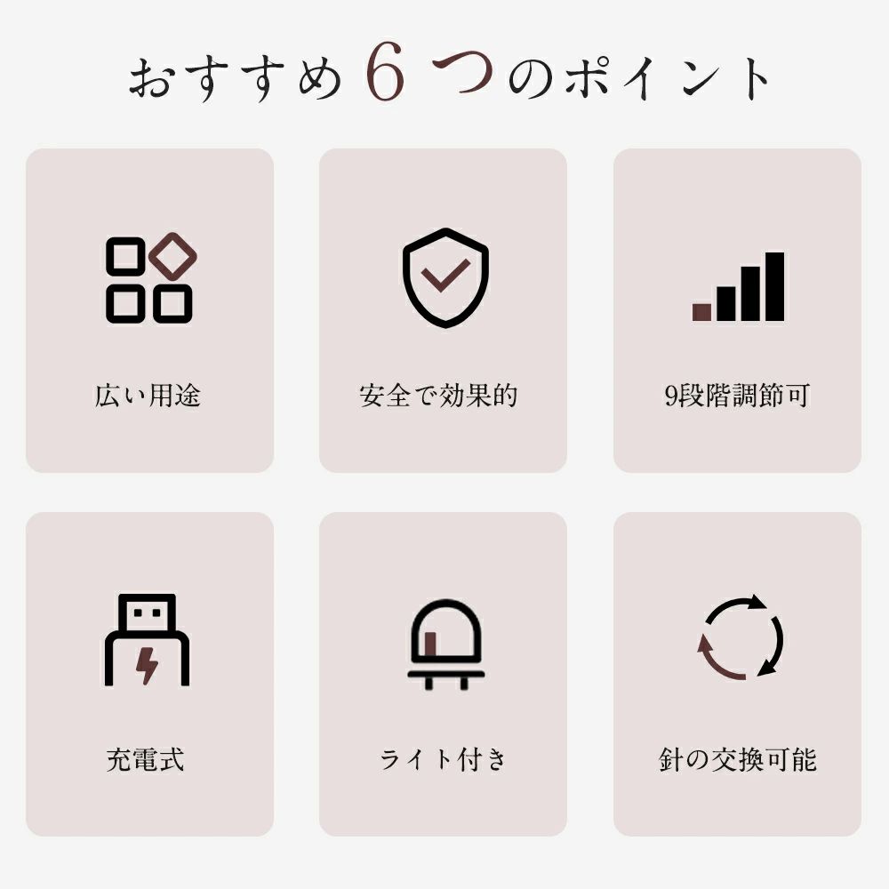 Comset 楽天市場店の★P5倍★美顔器 美顔ペン 家庭用 9段階レベル USB充電式 携帯便利 持ちやすい 自宅 男女兼用｜アングル3