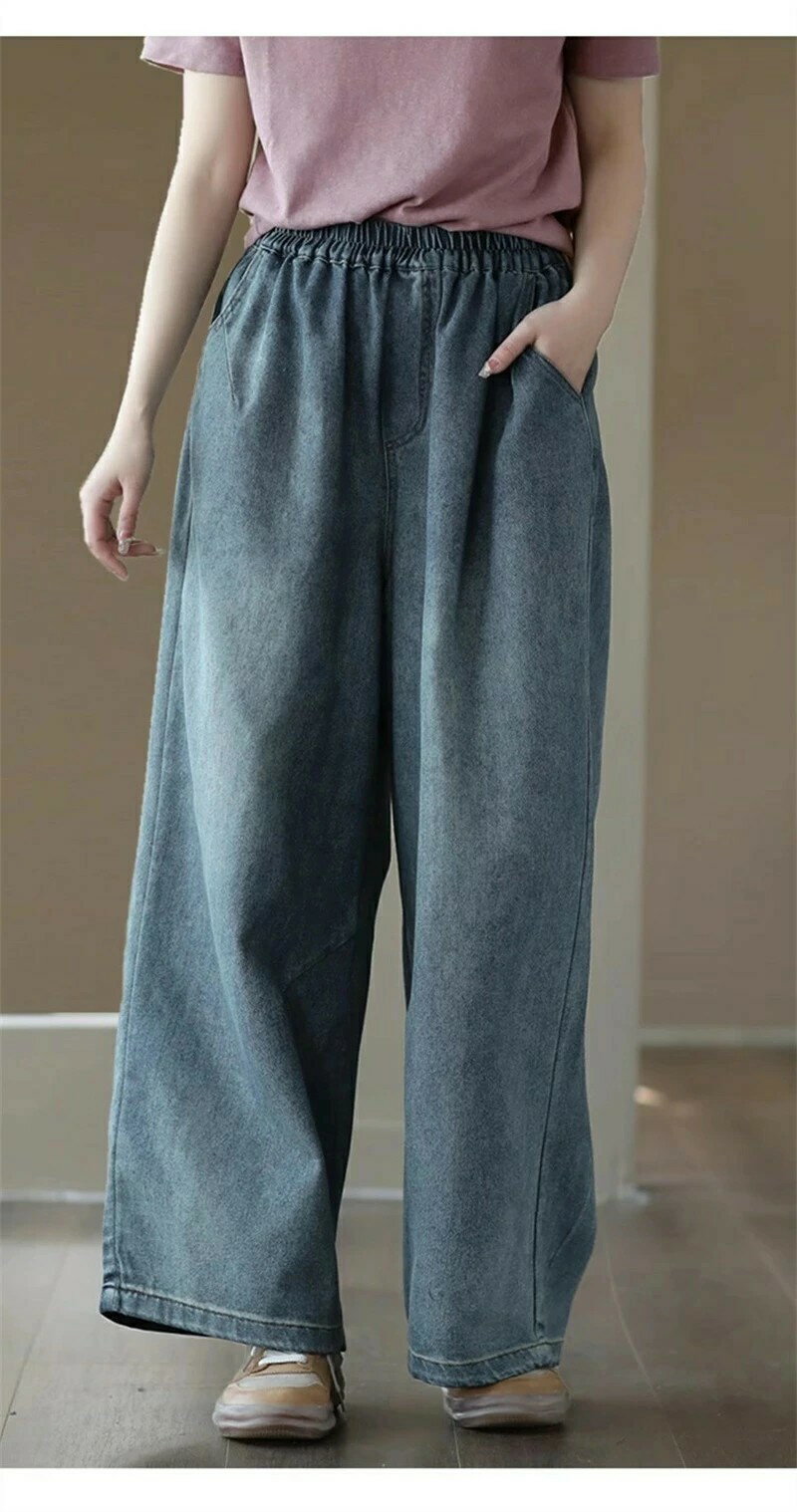 ワイドパンツ デニム パンツ レディース ワイド デニムパンツ 春 夏 ガウチョパンツ ロング マキシ丈 ガウチョ パンツ スカーチョ ボトムス 大きいサイズ スカート ロングパンツ ハイウエスト ウエストゴム 体型カバー 着痩せ 美脚 細見え ジンーズ カジュアル