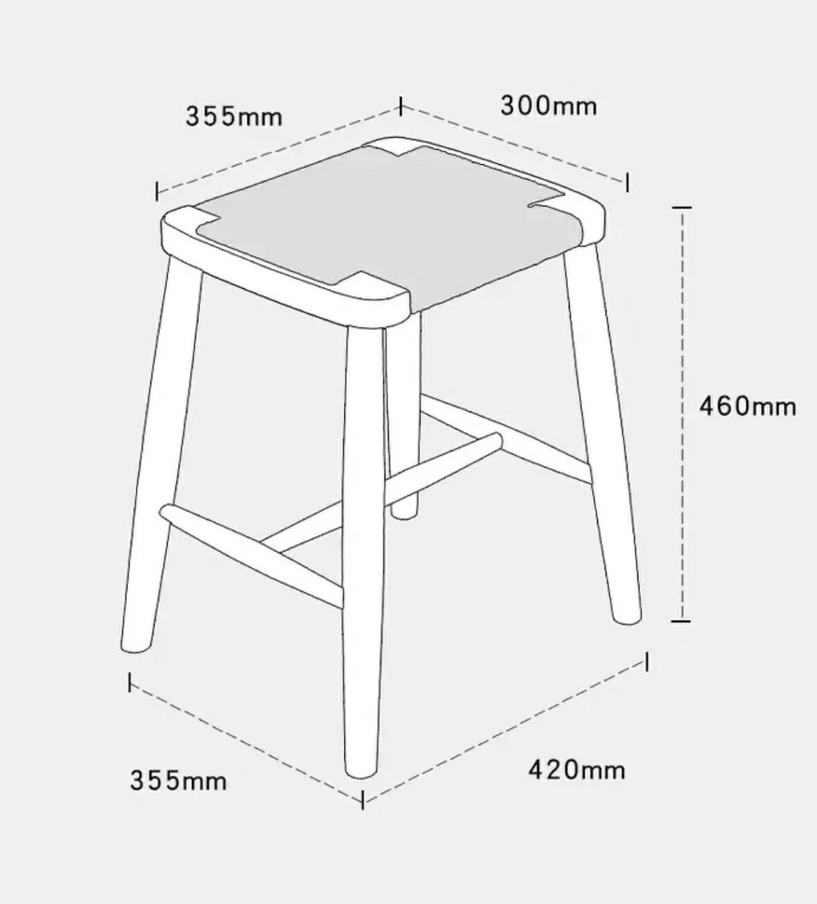 【送料無料】オリジナル ウッドスツール【 フォレスト シリーズ 】編み込み 北欧 木製 ウッド 無垢材 椅子 イス チェア おしゃれ 北欧風 ダイニング 一人暮らし オシャレ 女性 脚付き ブラウン 小さい 三脚 ミニマリスト ナチュラル インテリア スツール 無垢家具 [2]