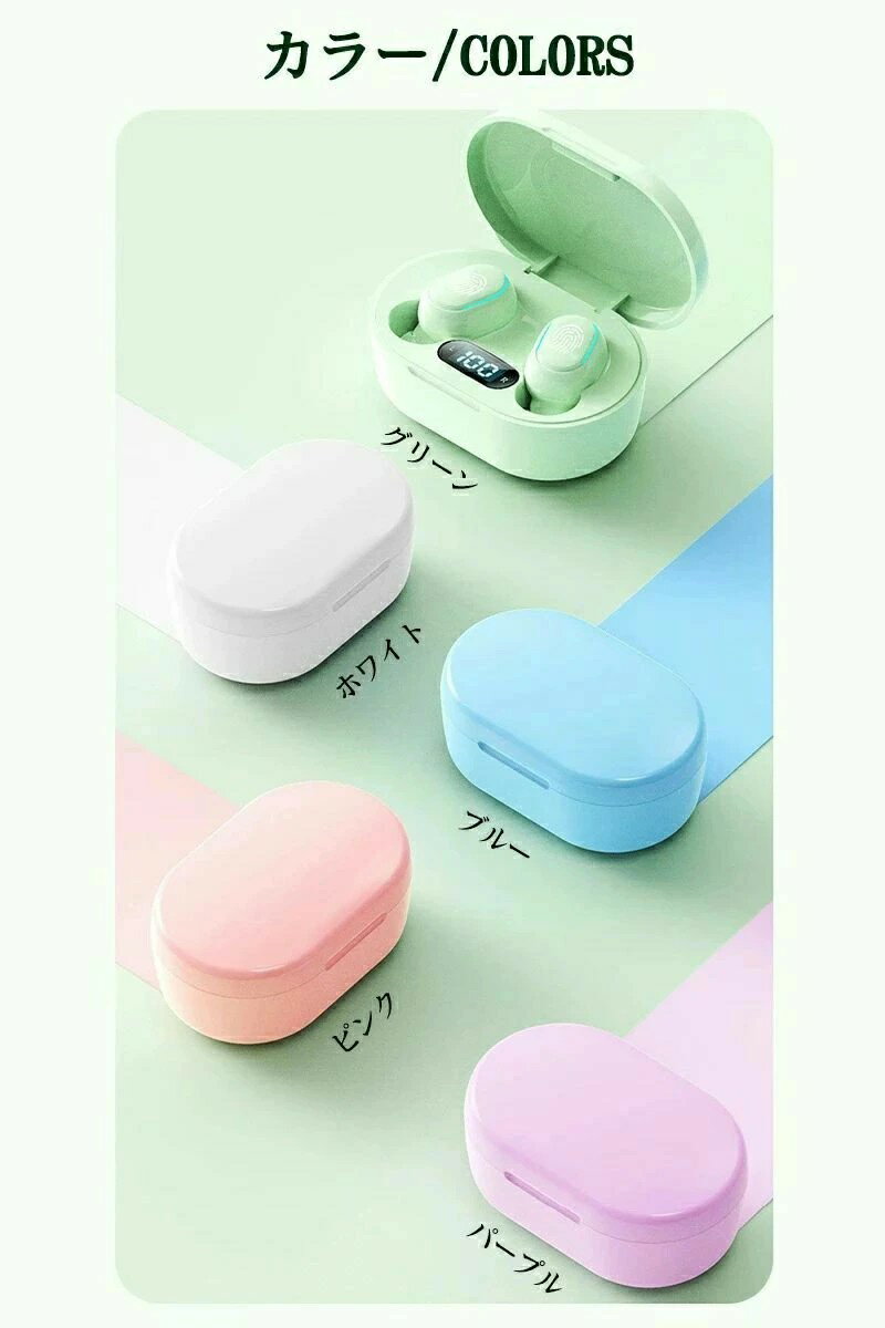 �磻��쥹����ۥ� Bluetooth 5.2 �磻��쥹 NC�Υ�������󥻥�� ����ۥ� �磻��쥹����ե��� �ⲻ�� iPhone �֥롼�ȥ����� Android �����ۥ� �б� ��ư�ڥ���� �ԥ� �ѡ��ץ�