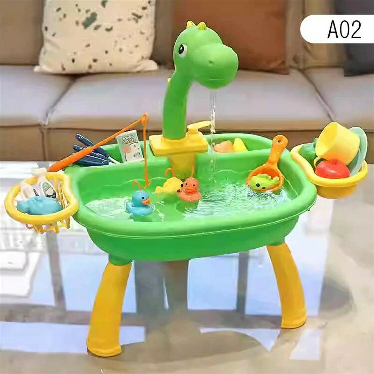 おままごと キッチンセット 幼児用シンクおもちゃ 知育玩具 流水付き キッチンシンク 食器洗い機 おもちゃ 水遊び 釣りゲーム 水の流れのおもちゃ 台所 循環出水 可愛い アヒル キッチンシンクおもちゃ ベビー 子ども誕生日 プレゼント 入園祝い 1歳 2歳 3歳 4歳 3