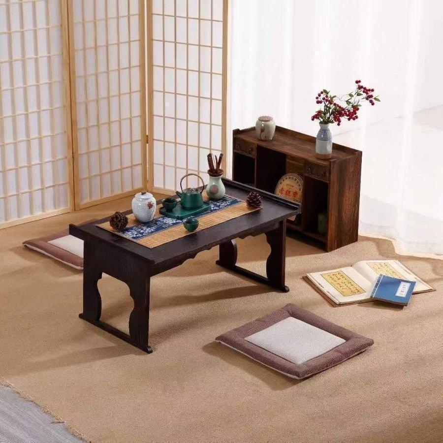 供物台 経机 折りたたみ式 お供え台 木製 棚付き 棚板 仏壇 台 机 御供机 仏具 和机 供物机 お供え机 家具 仏具 経台 経つくえ ミニテーブル 収納 コンパクト