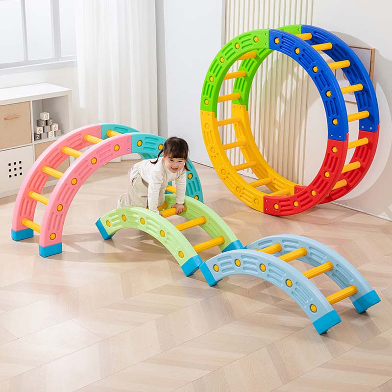 アウトドア 遊具 知育玩具 スポーツ 安全 運動 柔軟 筋力 子供 こども バランスゲーム おもちゃ 室内遊具 キッズルーム 保育園 幼稚園 キッズ 体幹 バランス感覚 トレーニング 平均台 円形 半円 子供用