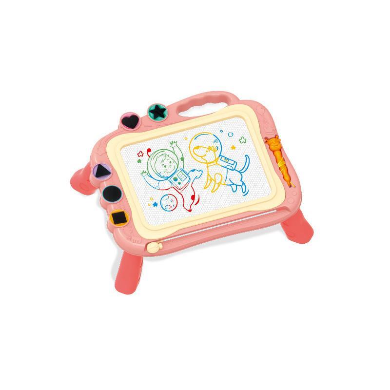 磁石ボー 幼児子供おもちゃ キッズ お絵かきボード おえかきボード 消せる ペン付き 磁石 子供 大画面 知育玩具 2