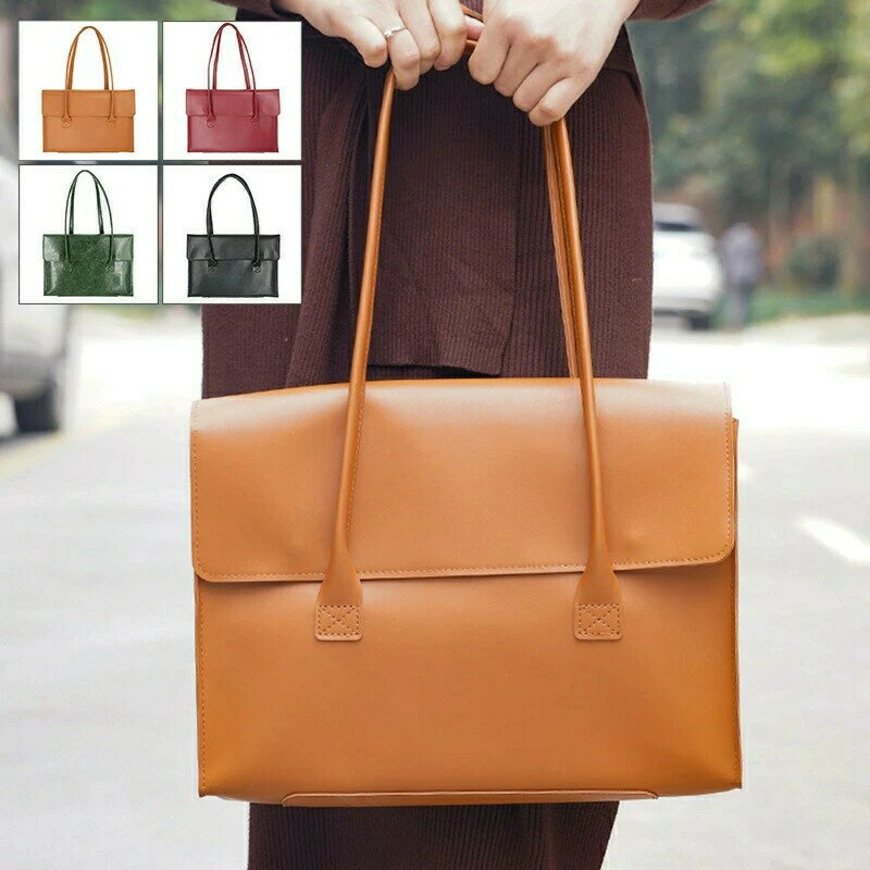 無地革 ノートパソコンケース パソコンバッグ PC PCケース ノートPCバッグ 高品質 ノートパソコン ケース 14インチ レディース 横持ち 防水 軽量 送料無料(4)