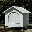 小屋 猫 ハウス 外猫ハウス 屋外 防水 野外猫ハウス 湿気を防ぐ 寒さに耐える 清潔にしやすい 風を遮る 雨を防ぐ 耐久性 永続保温 野良猫 子犬 冬 折りたたみ式 猫小屋 インストールが簡単