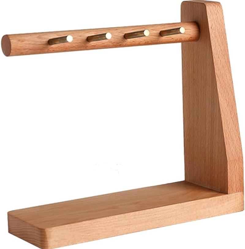 Rakuten - 鍵置き おしゃれ 鍵かけ 木製 鍵 収納 キーフック スタンド 玄関雑貨 小物収納 鍵置き トイレ 北欧 鍵置き場 玄関 かわいい 上品 卓上収納 雑貨 玄関 インテリア 誕生日 結婚祝い 引越し 新築 結婚