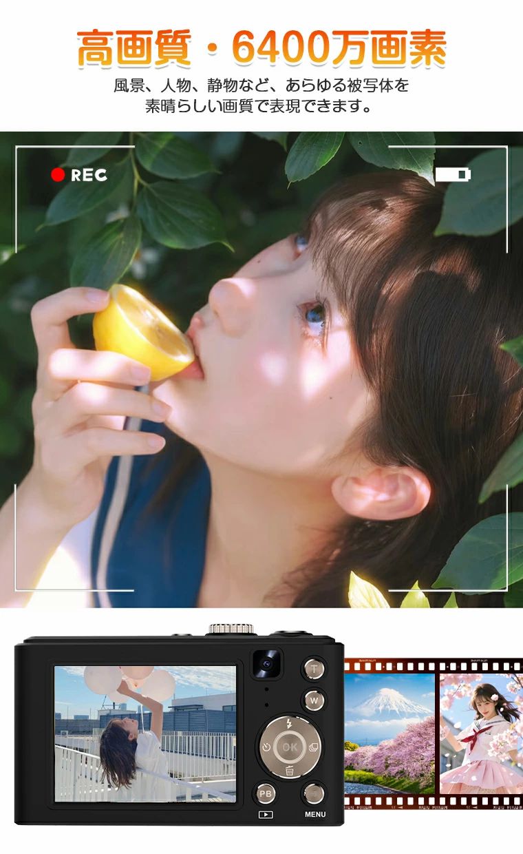 �ڥ�����ץ饹Ͽ��ۥӥǥ������ �ǥ����륫��� ������ ����ι�� �ǥ����� 6400������ 4Kư�軣�� ���奫��� 4k 16�ܥ����� ���� ����ѥ��� ���ޥ� ž�� ��ǽ �꿶������ �ǥ奢�륫��� 2.8���������� �鿴�� �Ҷ����� ι�� ´�ȼ� ���ؼ� ��ư��