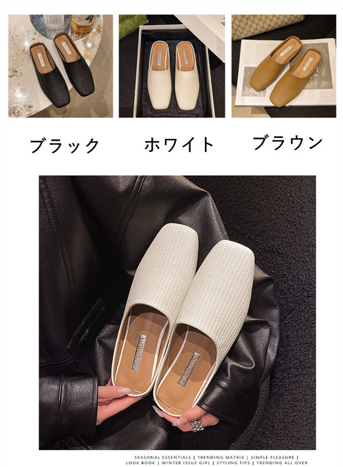 ミュールサンダル パンプス レディース 靴 コンフォートサンダル サボサンダル カ...