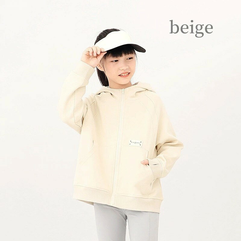 スウェット パーカー キッズ 女の子 ジップアップパーカー 子供 ベビー服 フード付...