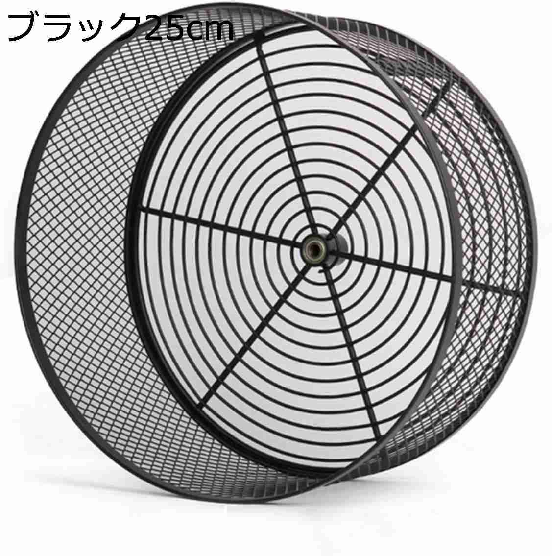 Nartoostonの回し車 32cm 黒 壁掛け ハムスター 静音設計 サイレントホイル 取付簡単 走りやすい 運動不足解消 ランニング 遊び場 おもちゃ 小動物 ペット用品 ケージアクセサリー｜アングル2