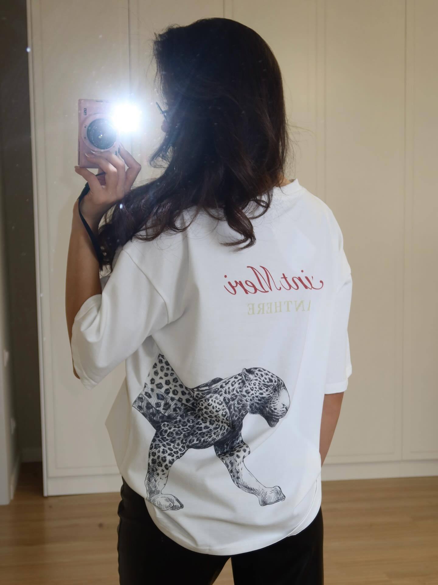 乐天商城 - レディース Tシャツ 半袖 ゆったり オーバーサイズ トップス ストリート ティーシャツ クルーネック 夏服