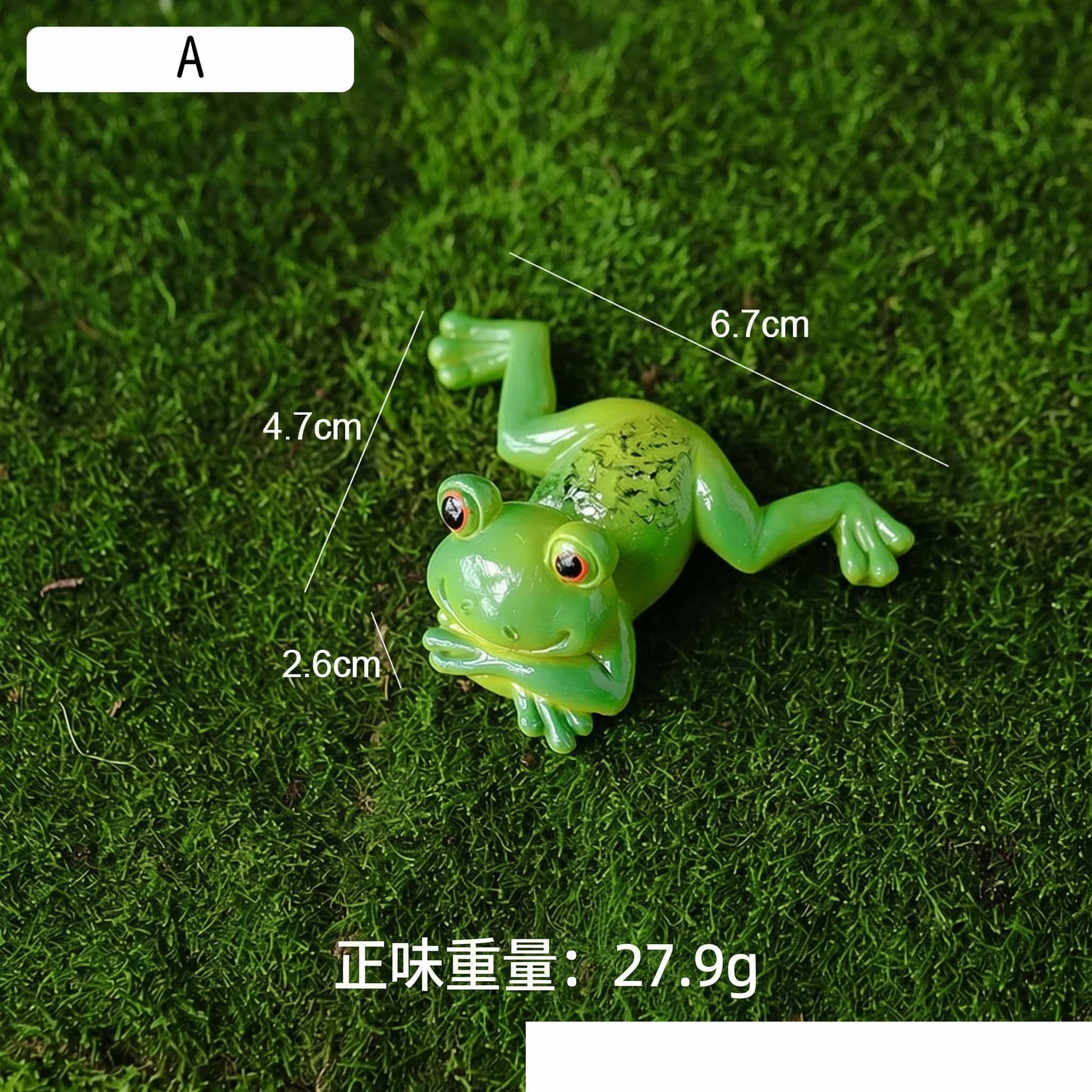 カエル 置物 庭 ガーデニング オーナメント 園芸 屋外 室内 インテリア 雑貨 癒し ...