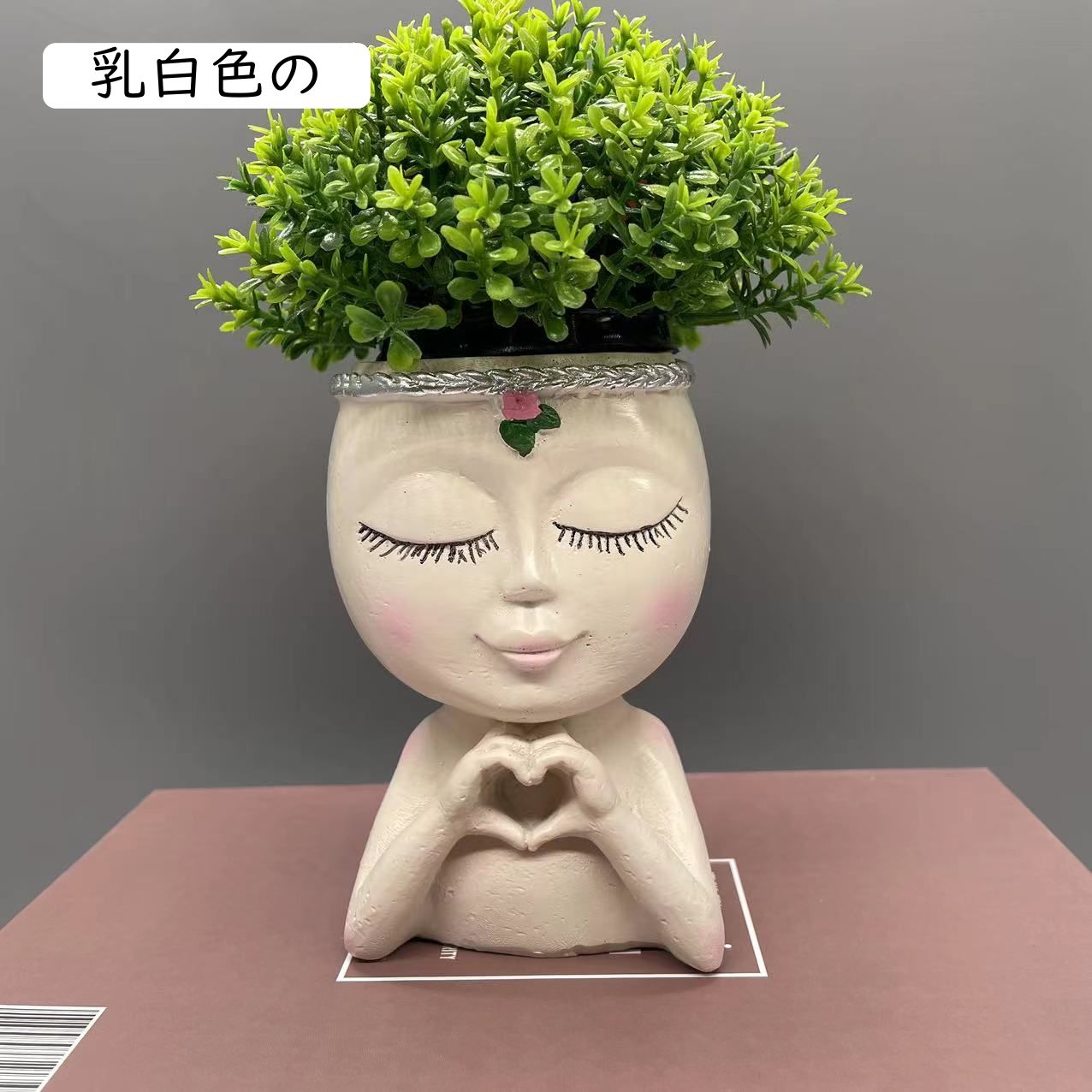 楽天市場】プランター 顔（花・ガーデン・DIY）の通販