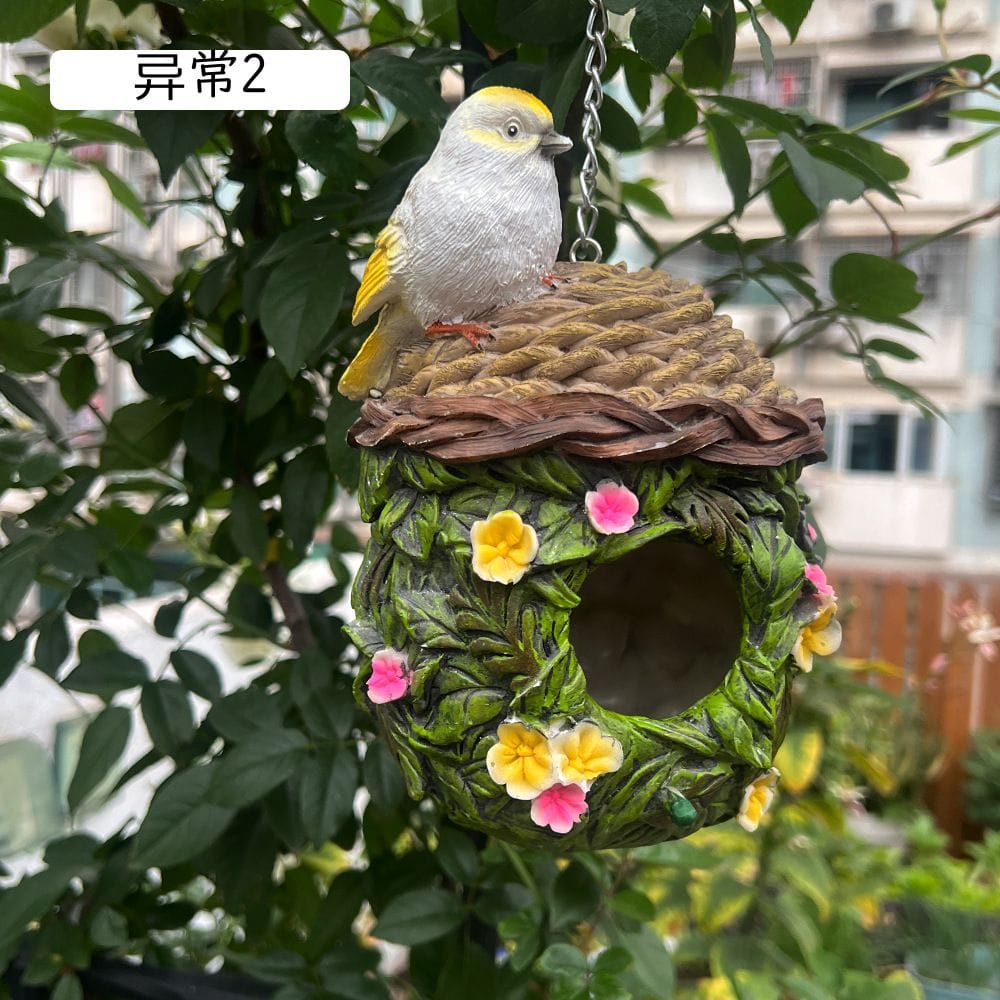 楽天市場】鳥の巣 オブジェ（ガーデンオーナメント・置物