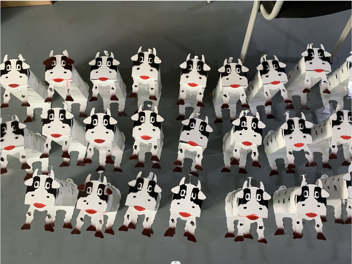 郵便ポスト 郵便受け 屋外用 スタンド式 アニマルモチーフ 玄関 庭 ガーデニング 置き型ポスト 大容量 かんたん設置 個性的 オシャレ 新築祝い 贈り物 エクステリア ガーデン 郵便物 投函口 かわ 2