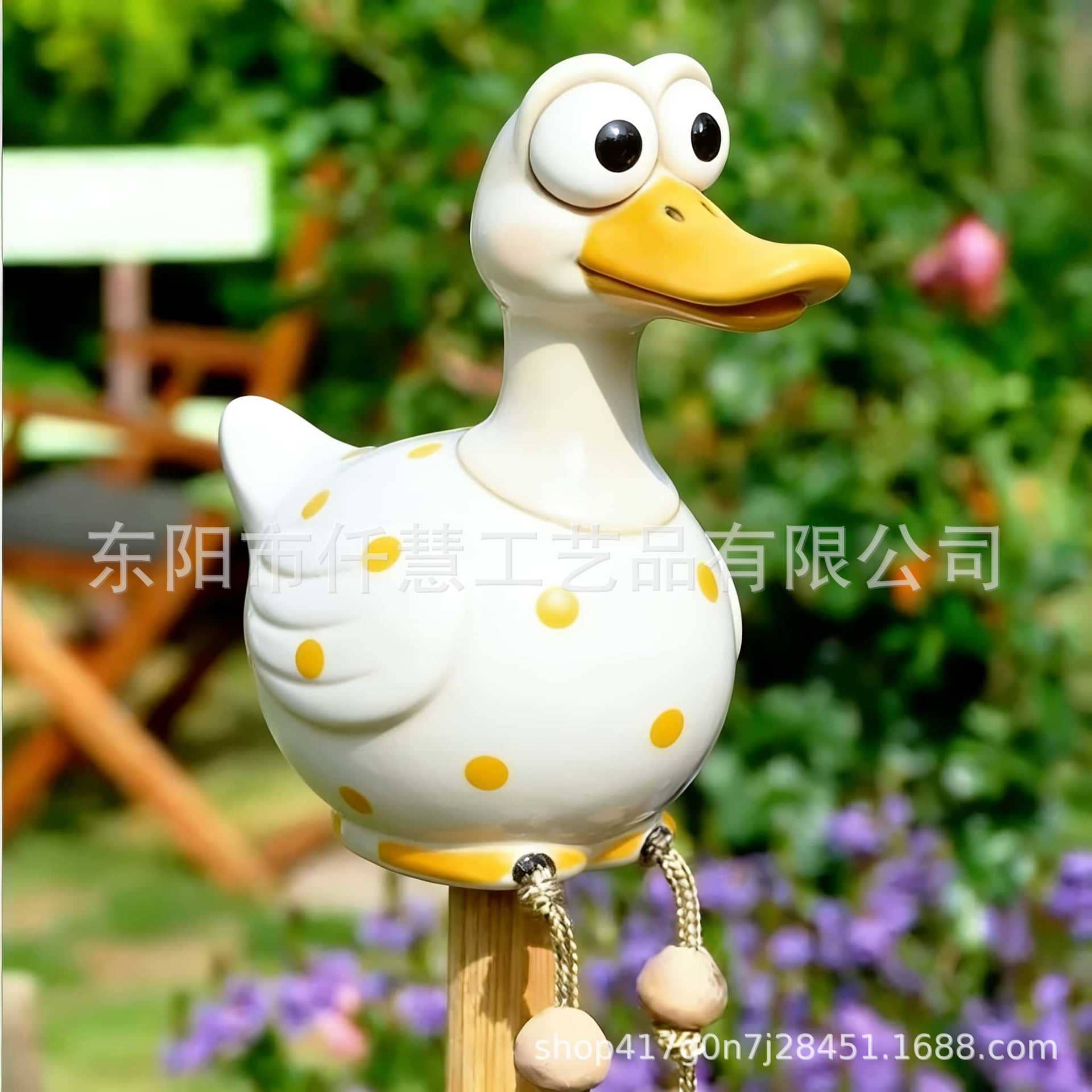アヒル 置物 ガーデンオーナメント 足ぶら人形 樹脂製 庭 ベランダ 飾り 玄関 インテリア 屋外 動物 癒し系 かわいい カントリー 雑貨 贈り物 園芸用品 防水 耐久性 ガーデニング 小物 オブジ