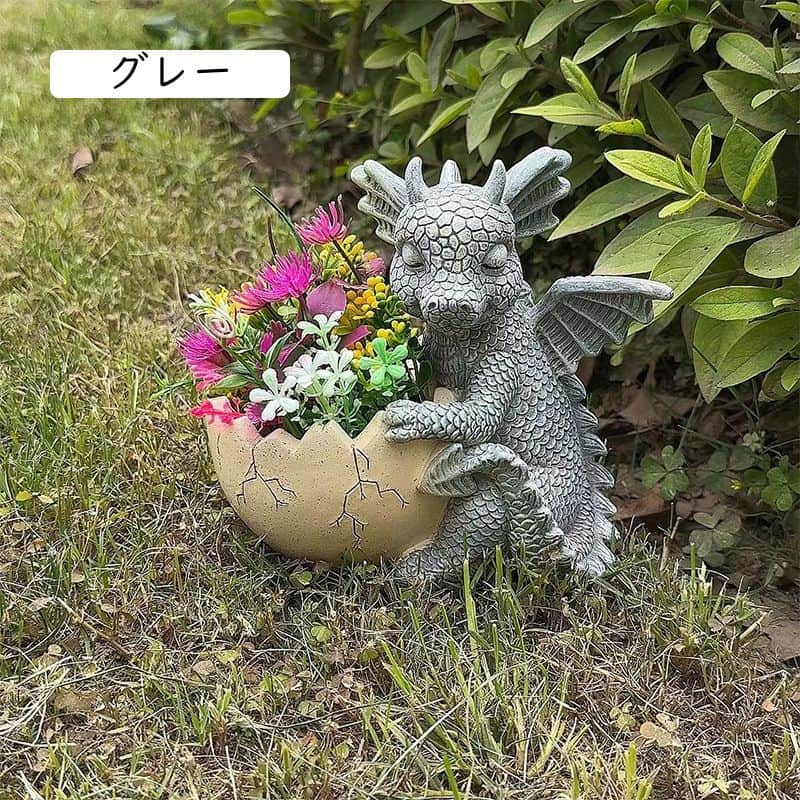 楽天市場】ドラゴン（ガーデンオーナメント・置物｜エクステリア